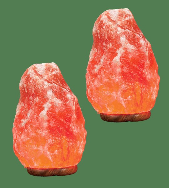 Himalayan Salt Lamp Natural Pink Large 2 units (24-28 lbs each)